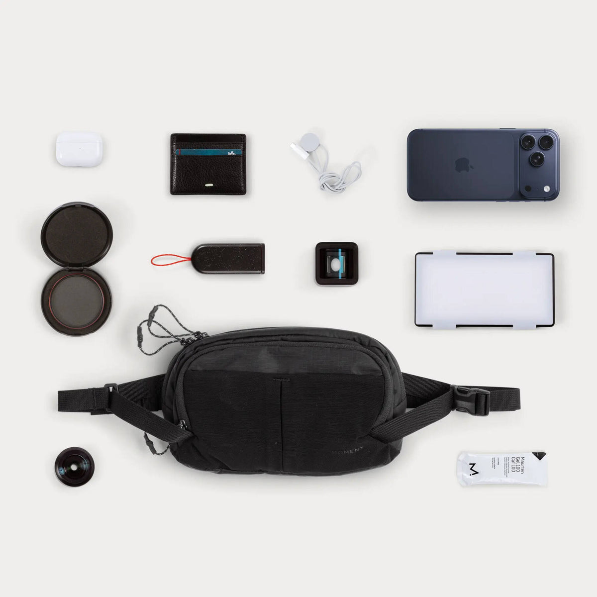 Sling Moment Take (Negro, 1.5L) - puertos y conexiones