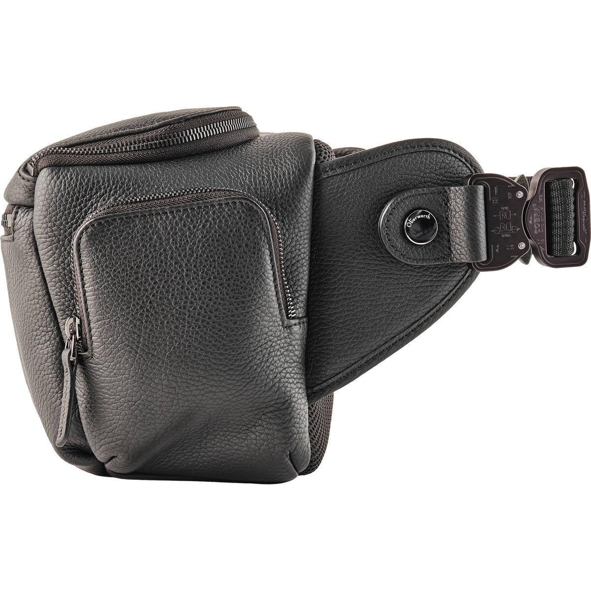 Sling Oberwerth Leather Photo SL (Negro con forro Rojo, Grande) - puertos y conexiones