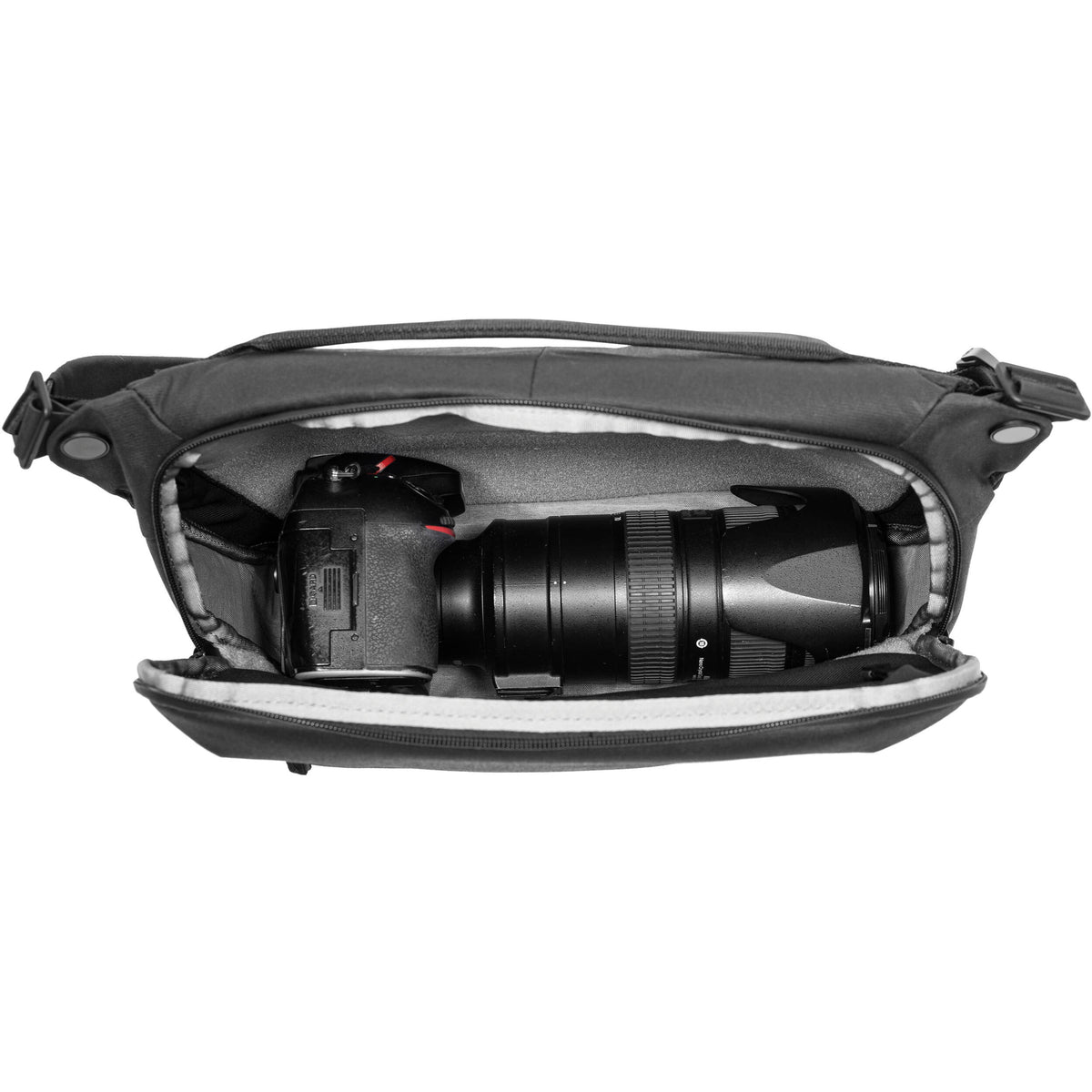 Sling Peak Design Everyday v3 (Negro, 10L) - vista trasera