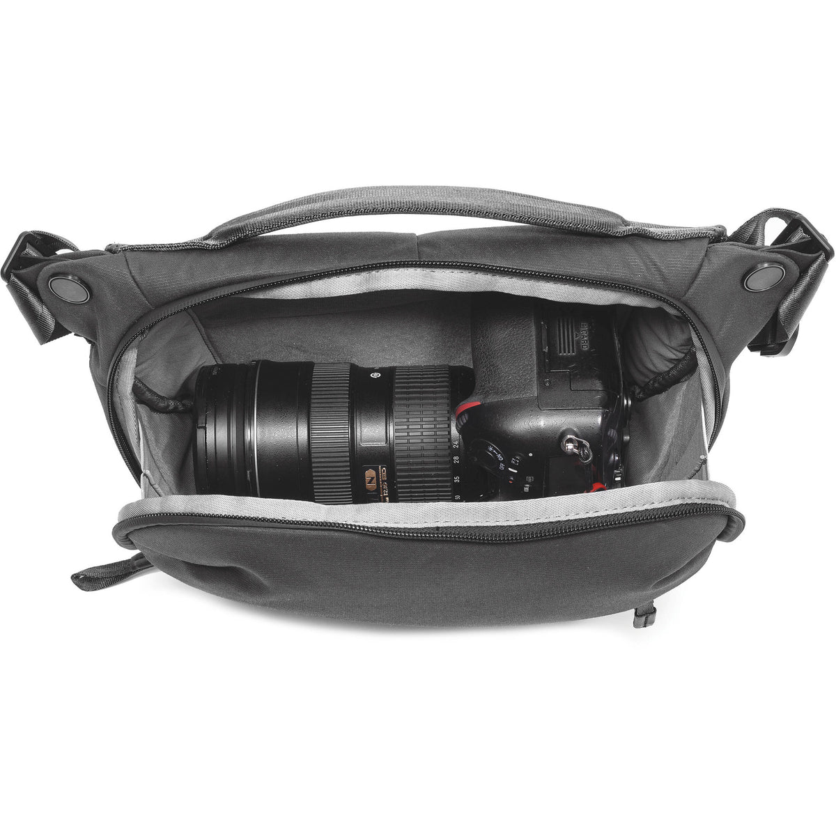 Sling Peak Design Everyday v3 (Negro, 6L) - vista trasera
