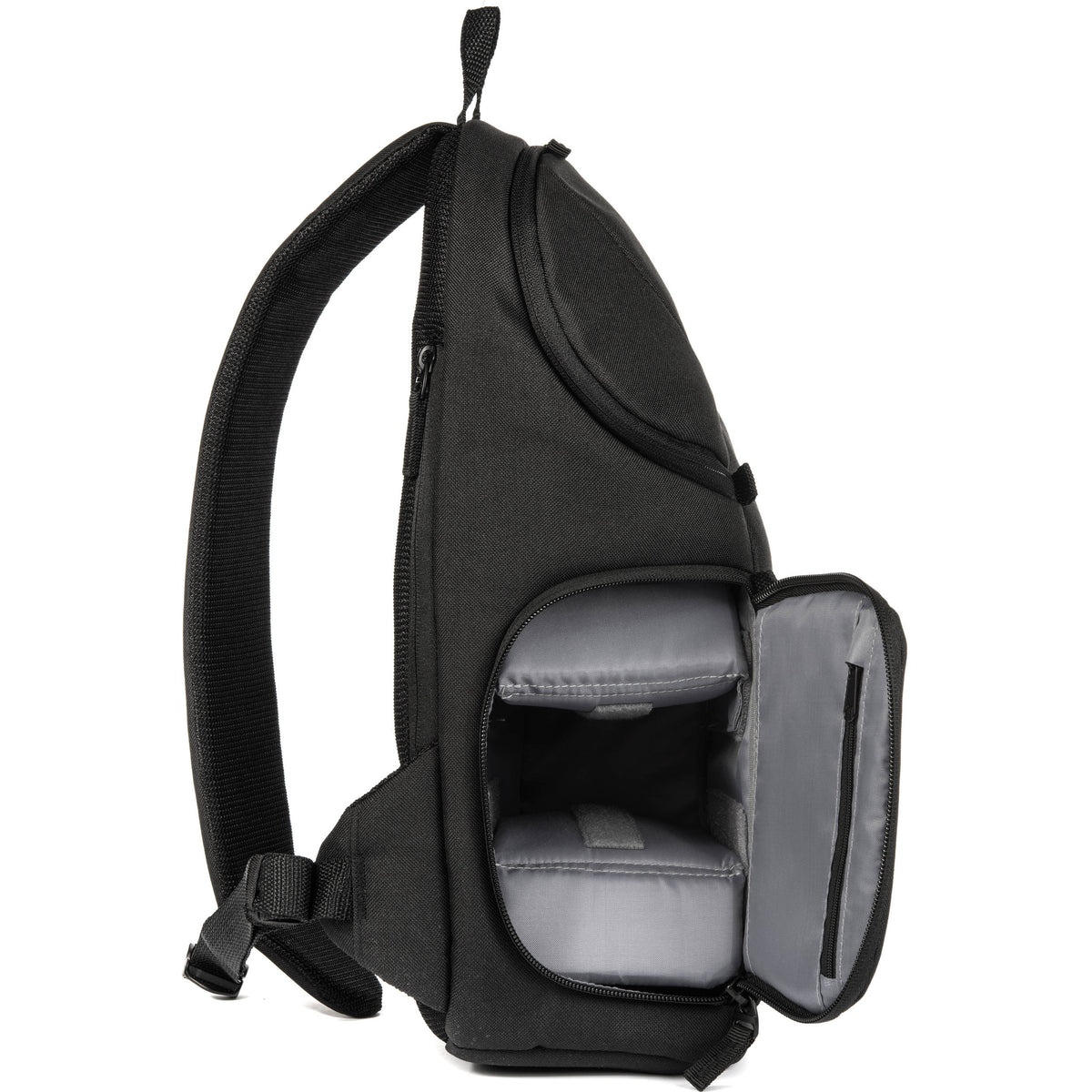 Sling Tamrac Jazz Photo 76 v2.0 (Negro) - puertos y conexiones