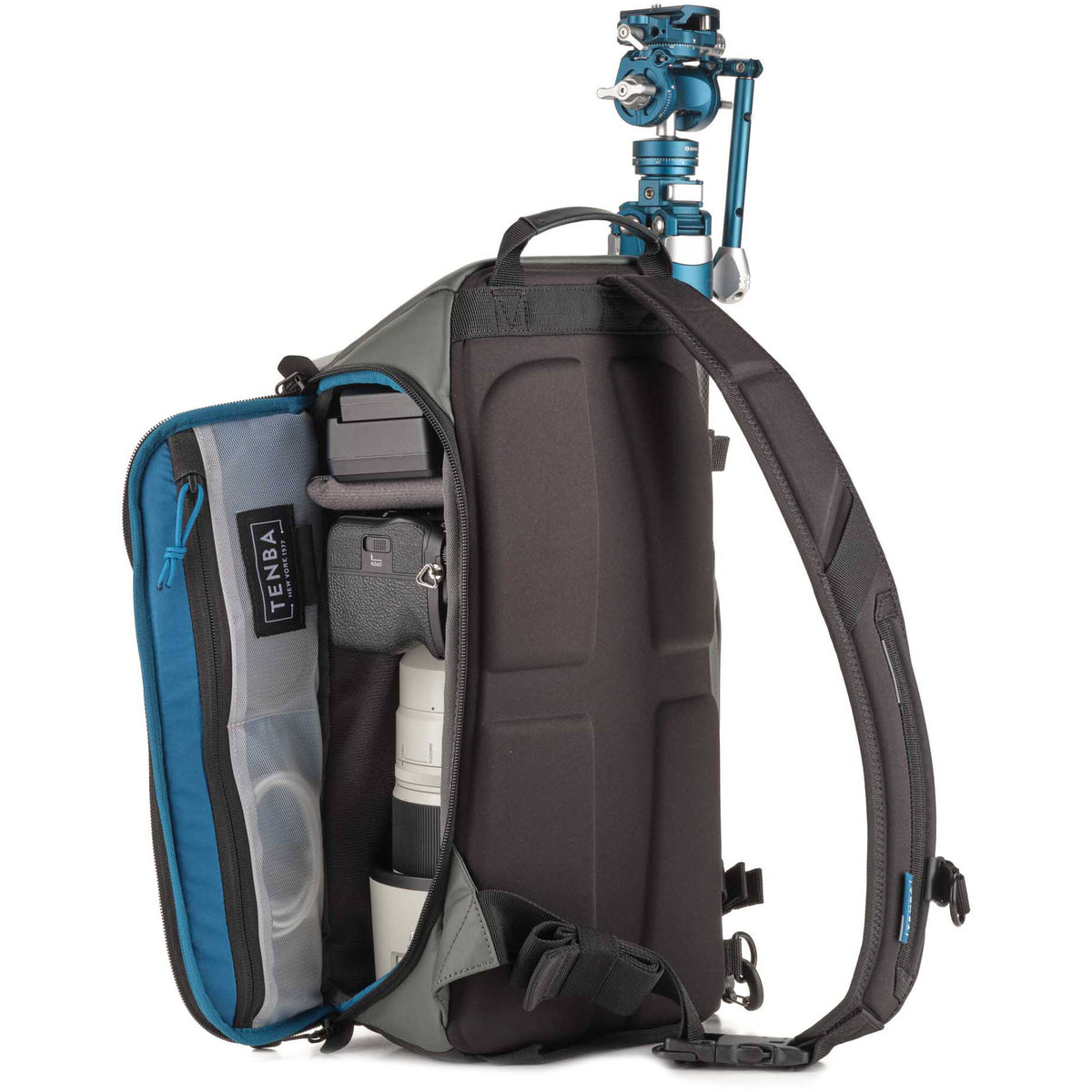 Sling Tenba Solstice V2 (Gris, 12L) - vista lateral
