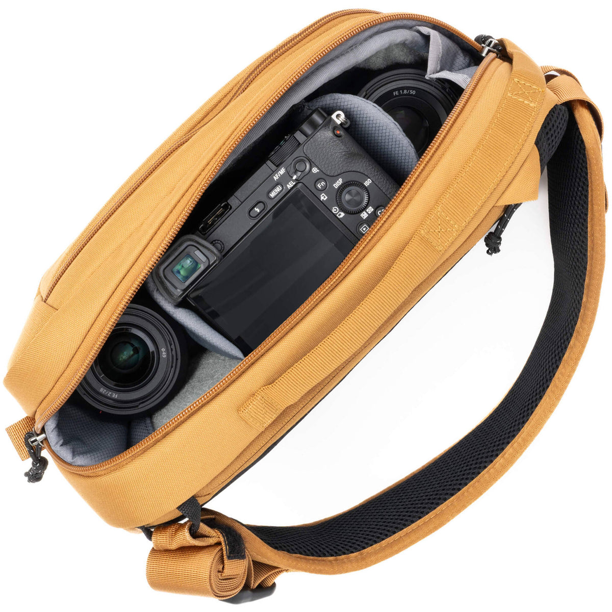 Sling Think Tank Photo TurnStyle (Golden Hour, 5L) - contenido de la caja