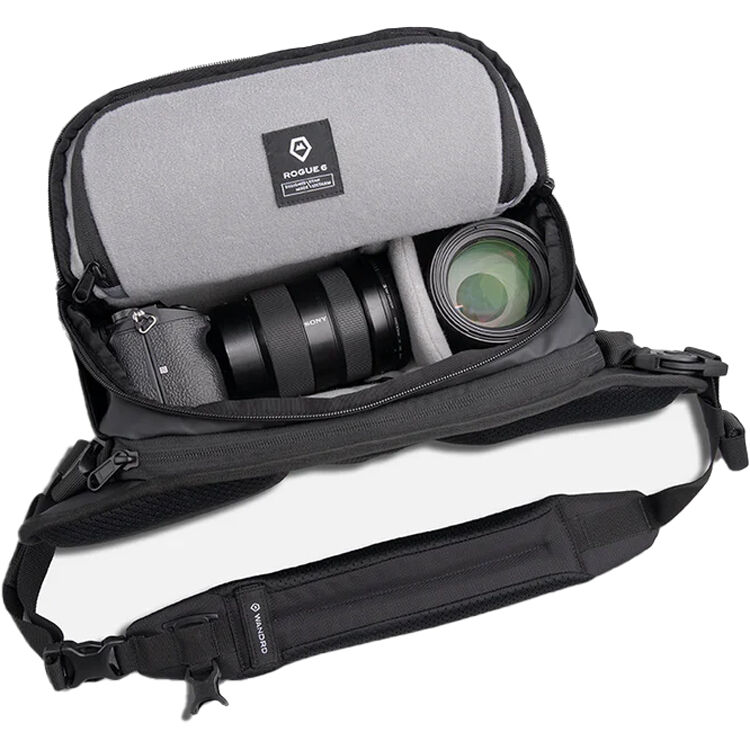 Sling WANDRD ROGUE V2 (Negro, 6L) - detalle