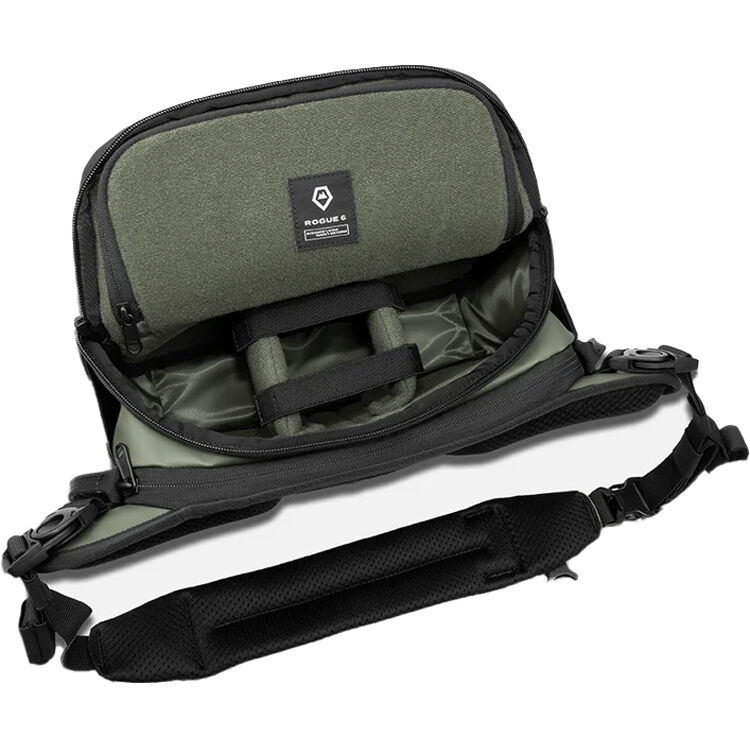 Sling WANDRD ROGUE V2 (Wasatch Verde, 6L) - vista frontal