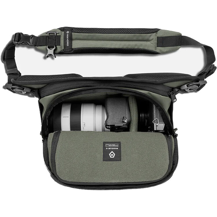 Sling WANDRD ROGUE V2 (Wasatch Verde, 6L) - detalle