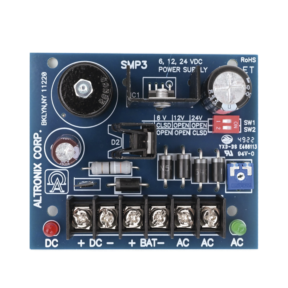 Fuente Tipo tarjeta Altronix SMP-3