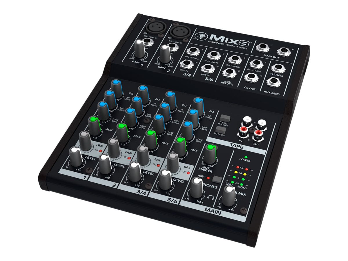 Sonido Profesional Mackie Mix Series Mix8 analog mixer - vista 1
