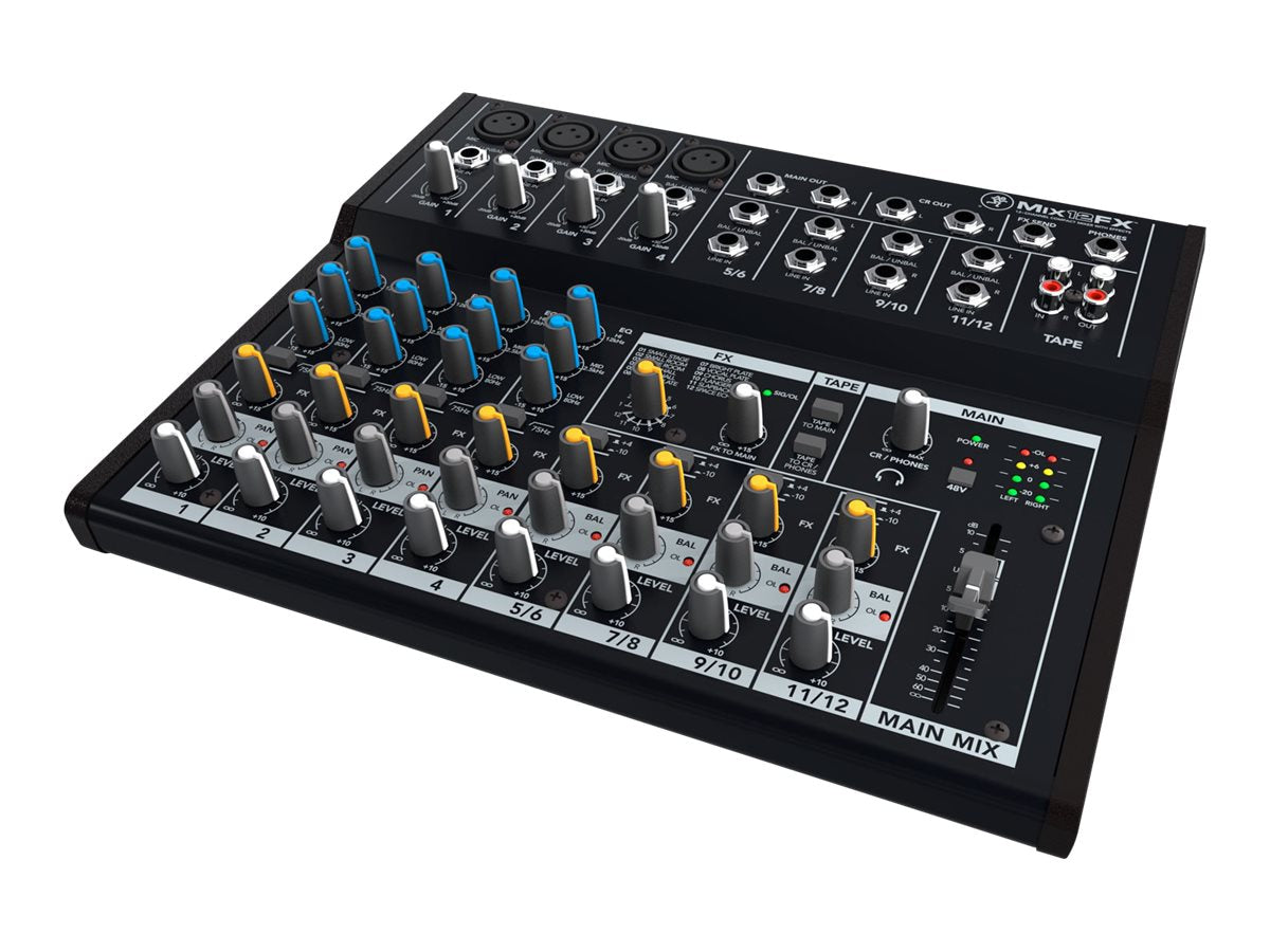 Sonido Profesional Mackie Mix12FX analog mixer - vista 1