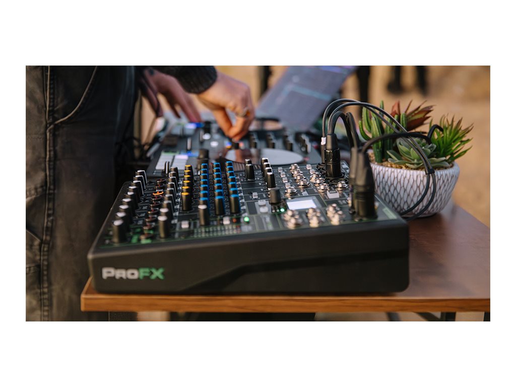 Sonido Profesional Mackie ProFXv3 Series ProFX10 GO analog mixer - vista 6