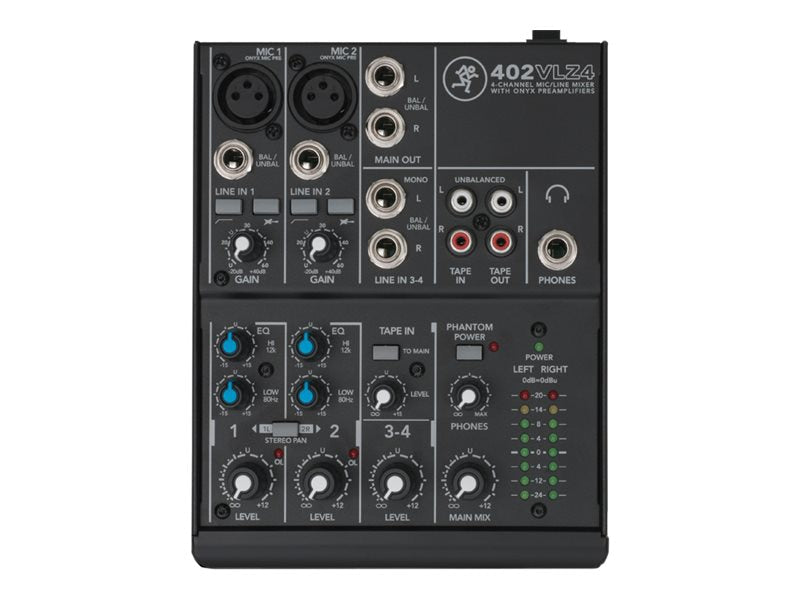 Sonido Profesional Mackie VLZ4 Series 402VLZ4 analog mixer - vista 4