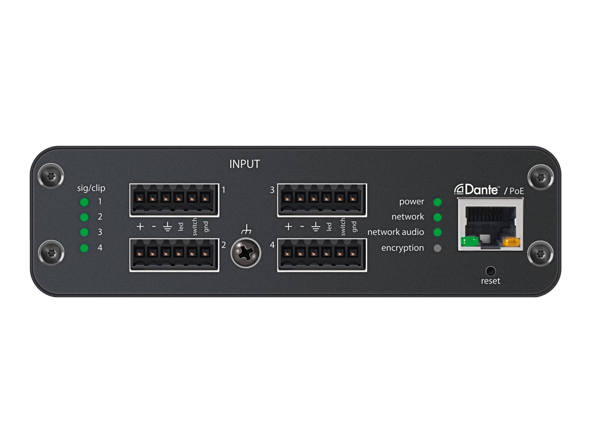 Sonido Profesional Shure Microflex Advance ANI4IN - vista 2