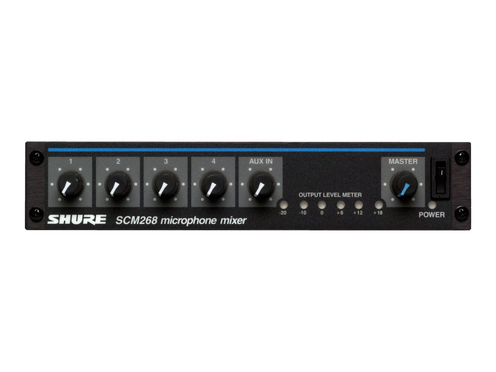 Sonido Profesional Shure SCM268 analog mixer - vista 1