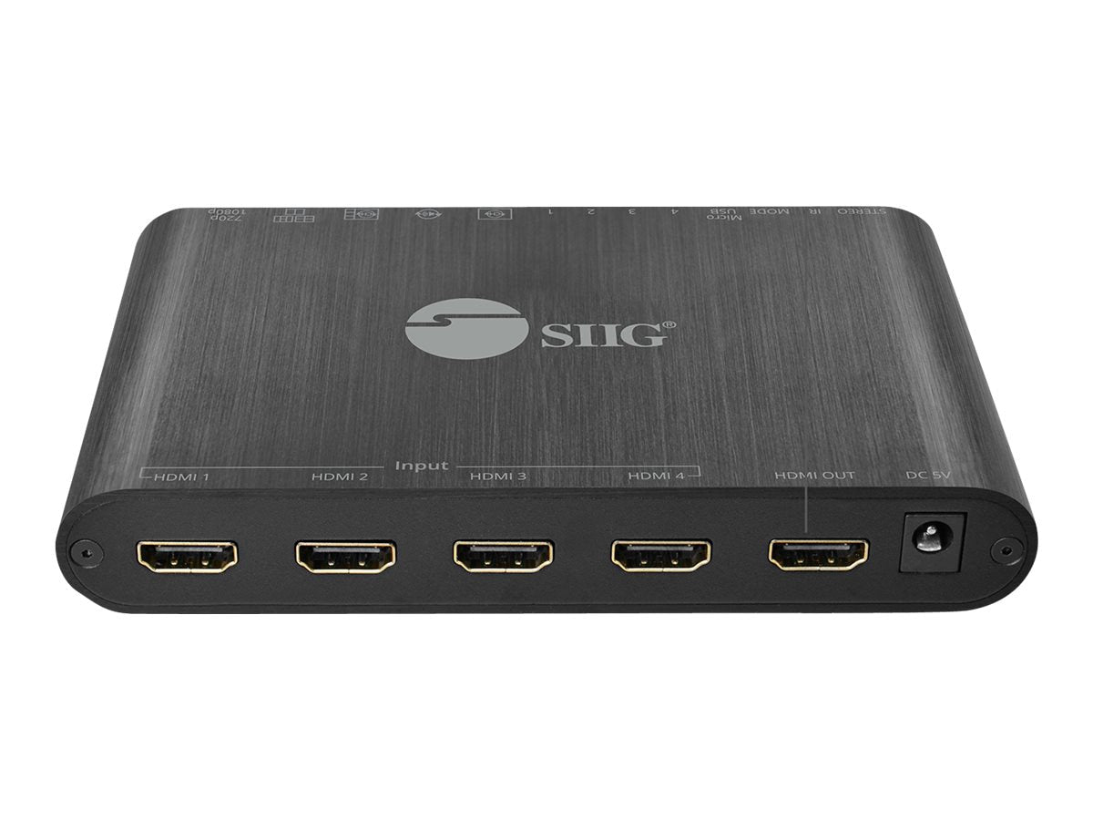 Sonido Profesional SIIG 4x1 HDMI Seamless Quad-Split Multi-Viewer - vista 1