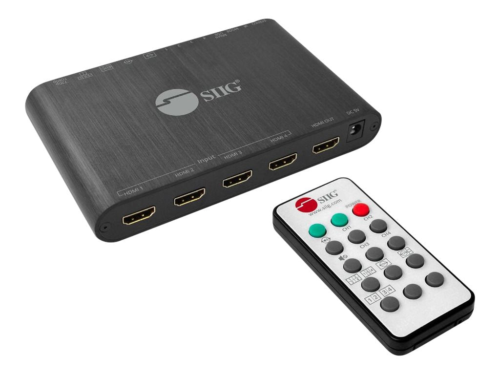 Sonido Profesional SIIG 4x1 HDMI Seamless Quad-Split Multi-Viewer - vista 2