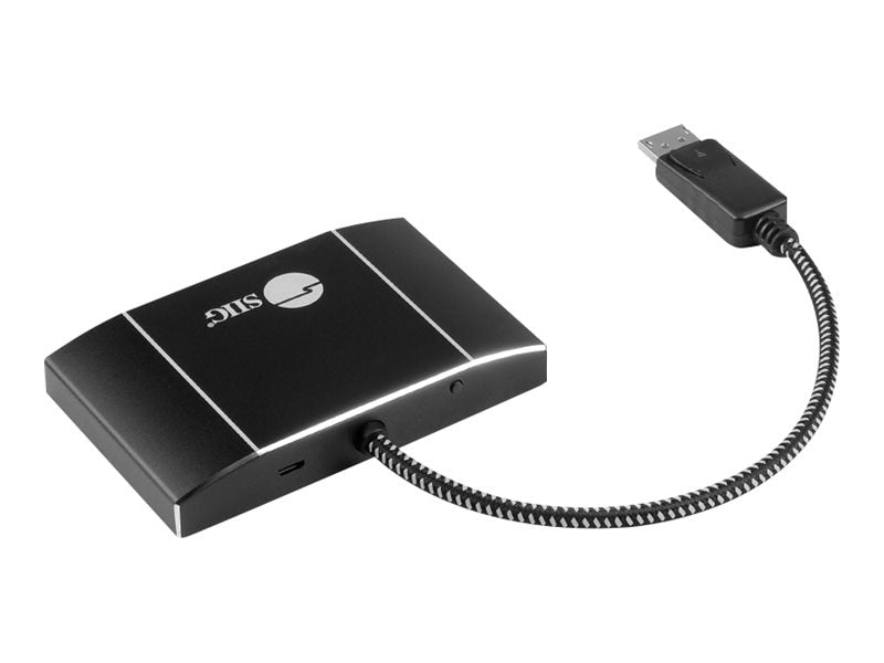 Sonido Profesional SIIG 8K 1x3 DisplayPort 1.4 to DisplayPort MST Hub Splitter - vista 1