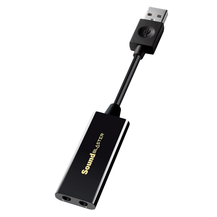 Sonido Profesional Sound Blaster PLAY! 3 USB DAC Amp and External Sound Card - vista 7