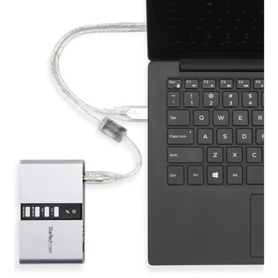 Sonido Profesional StarTech.com StarTech 7.1 USB Sound Card - vista 6
