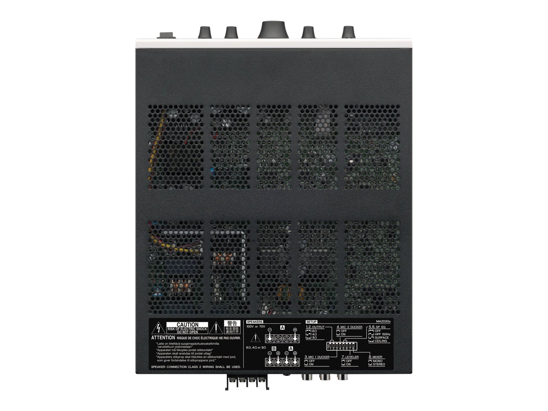 Sonido Profesional Yamaha MA2030a mixer amplifier - vista 4