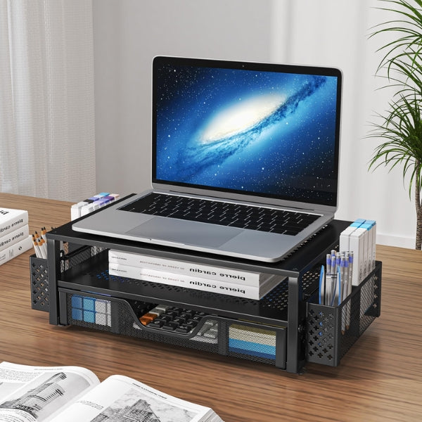 soporte-elevador-monitor-simple-trending-st58593-metal-2-niveles-cajon-organizador-negro-vista_8