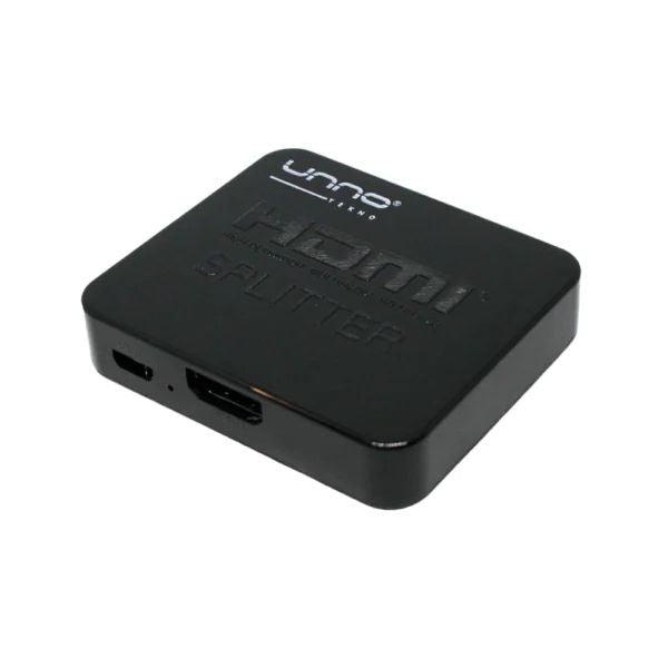 Splitter HDMI Unno Tekno 4K de 1 Entrada a 2 Salidas - HB1204BK