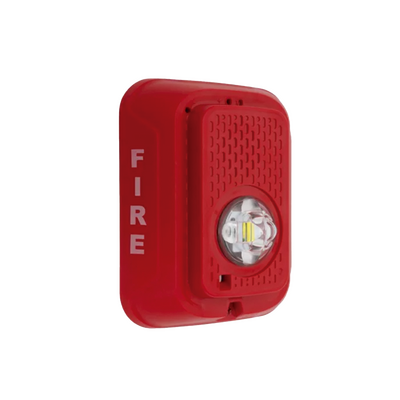 Lámpara Estroboscópica LED System Sensor SRLED-SP 2 hilos Rojo