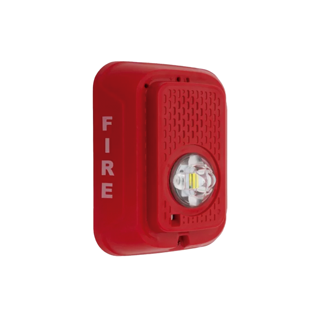 Lámpara Estroboscópica LED System Sensor SRLED-SP 2 hilos Rojo