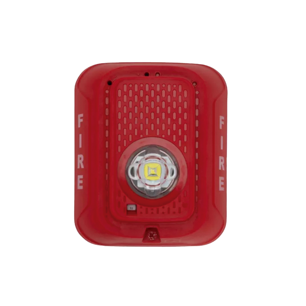 Lámpara Estroboscópica LED System Sensor SRLED-SP 2 hilos Rojo