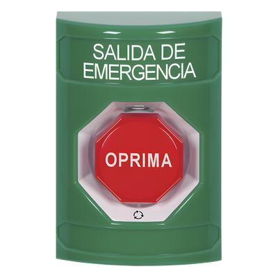 Botón de Salida de Emergencia en Español Sti SS-2109EX-ES