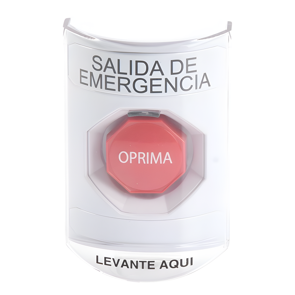 Botón de Salida de Emergencia con Tapa Sti SS-2322-EX-ES
