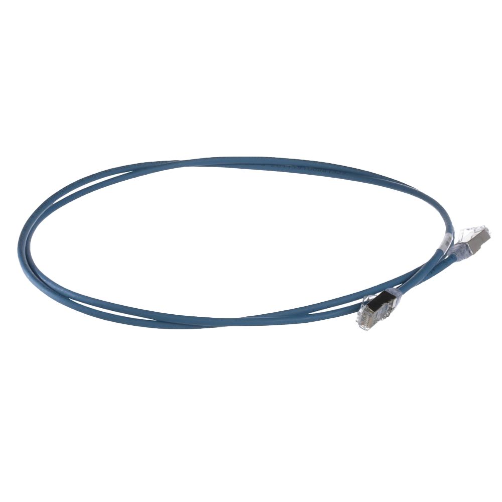Patch Cord Cat6A Panduit STP28X0.2MBU Azul