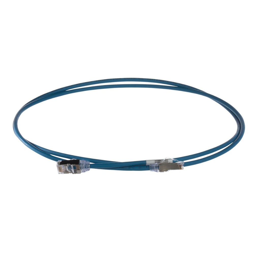 Patch Cord Cat6A Panduit STP28X2MBU 2 m Azul