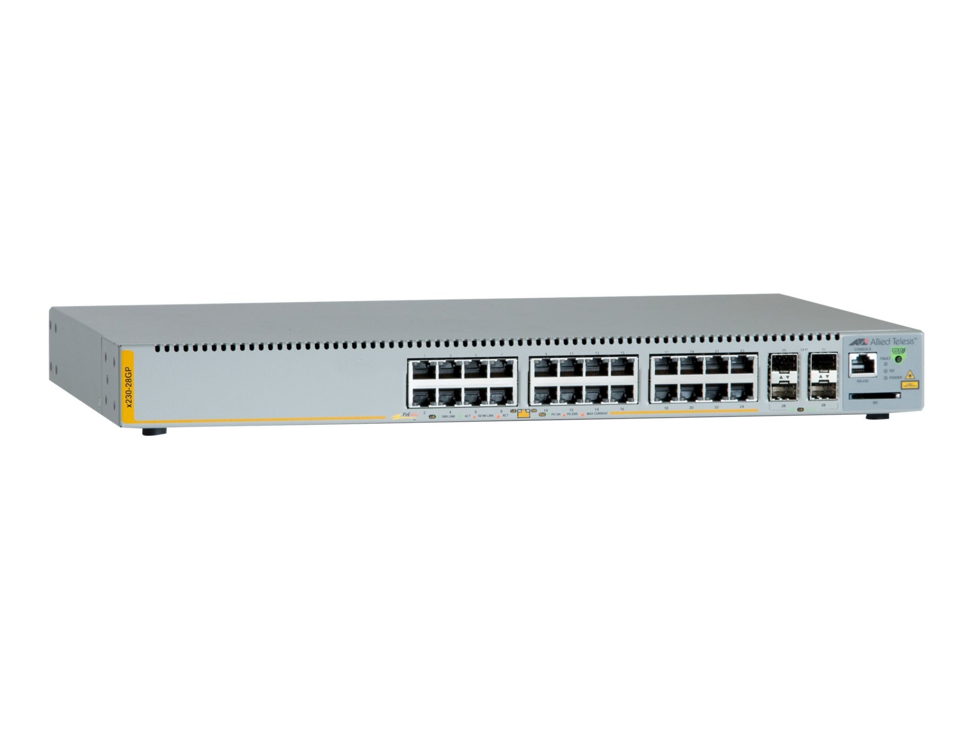 Switch de Red Allied Telesis AT x230-28GP - vista 1