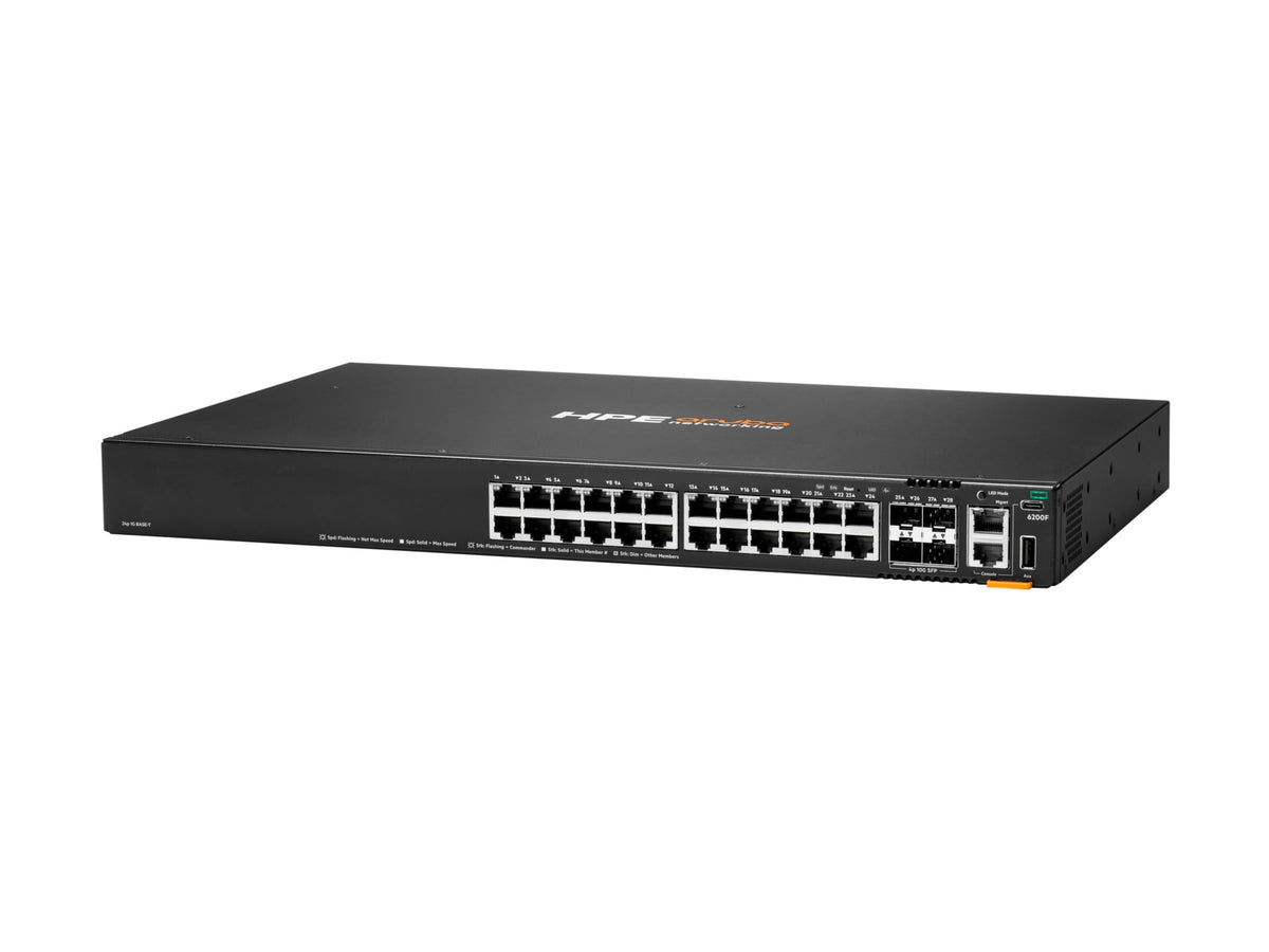 Switch de Red Aruba HPE Aruba Networking CX 6200F 24G 4SFP+ Switch - vista 1