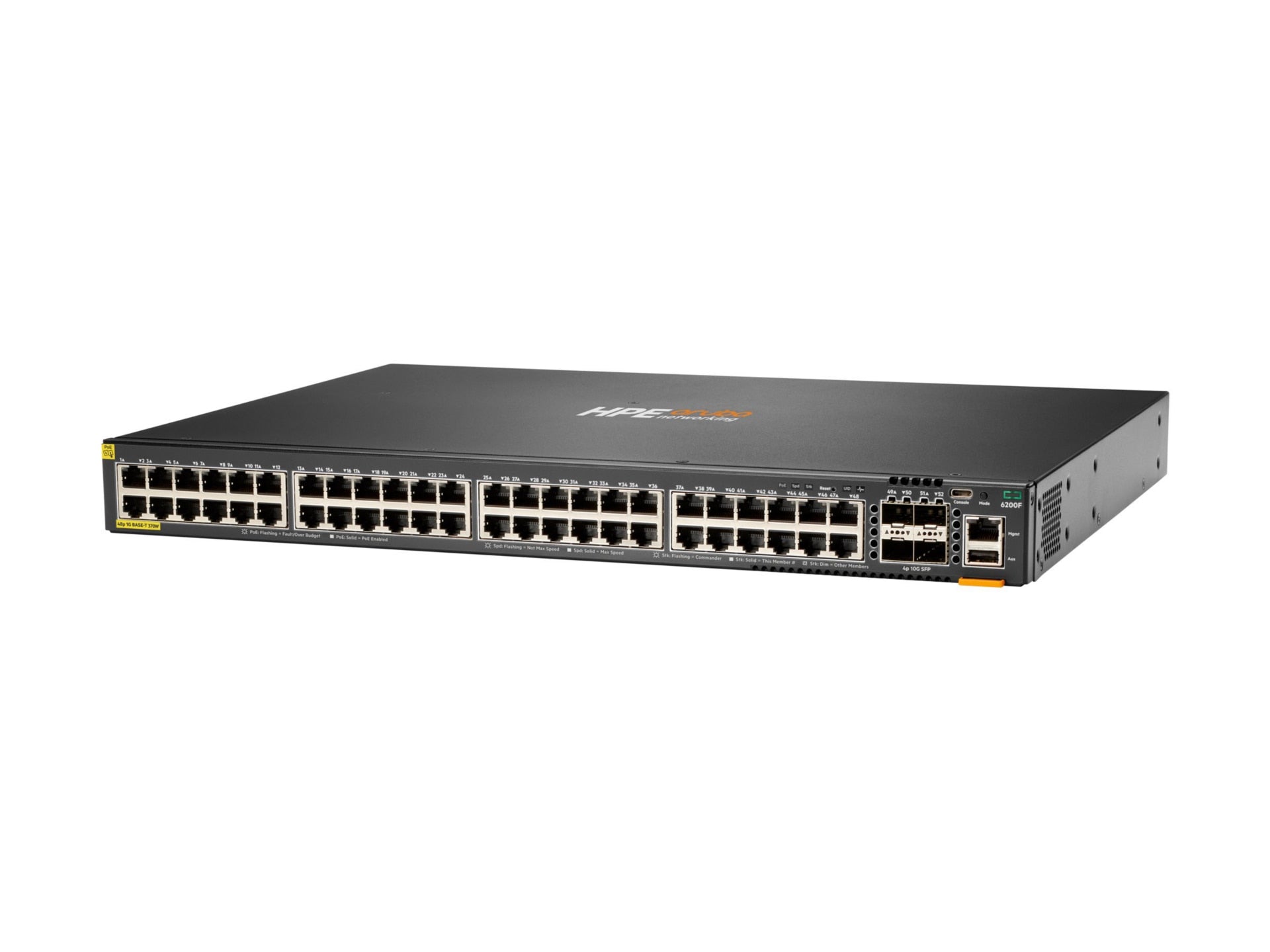 Switch de Red Aruba HPE Aruba Networking CX 6200F 48G 4SFP+ Switch - vista 1