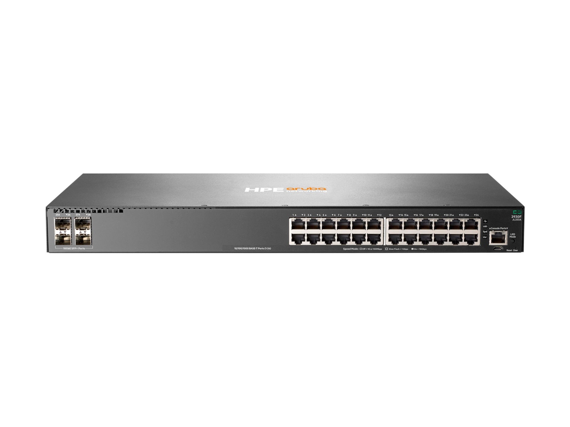 Switch de Red Aruba HPE Networking 2930F 24G 4SFP+ - vista 2