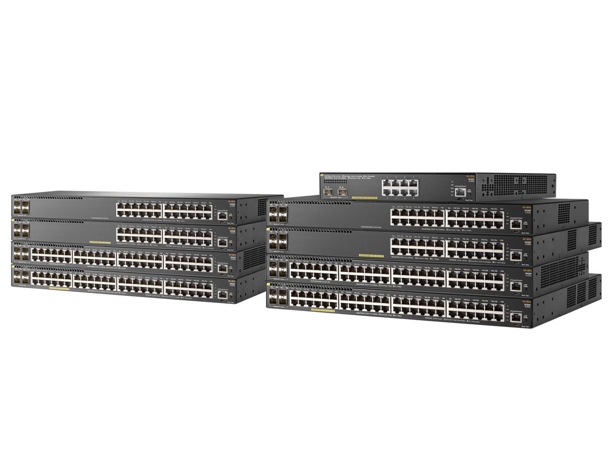 Switch de Red Aruba HPE Networking 2930F 24G PoE+ 4SFP+ - vista 3