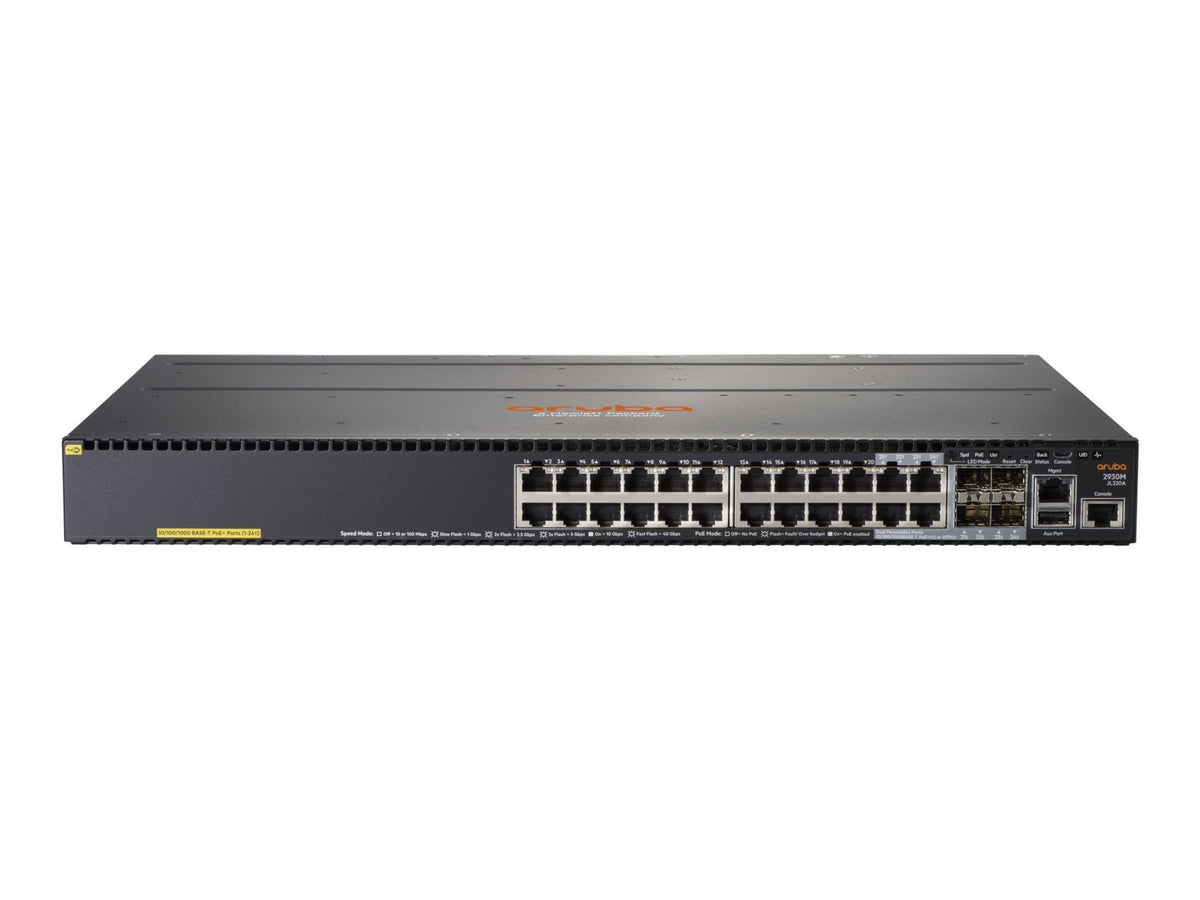Switch de Red Aruba HPE Networking 2930M 24G POE+ 1-Slot - vista 2