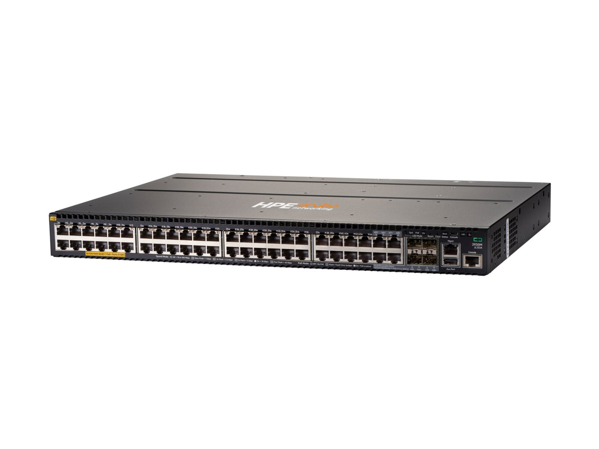 Switch de Red Aruba HPE Networking 2930M 48G POE+ 1-Slot - vista 1