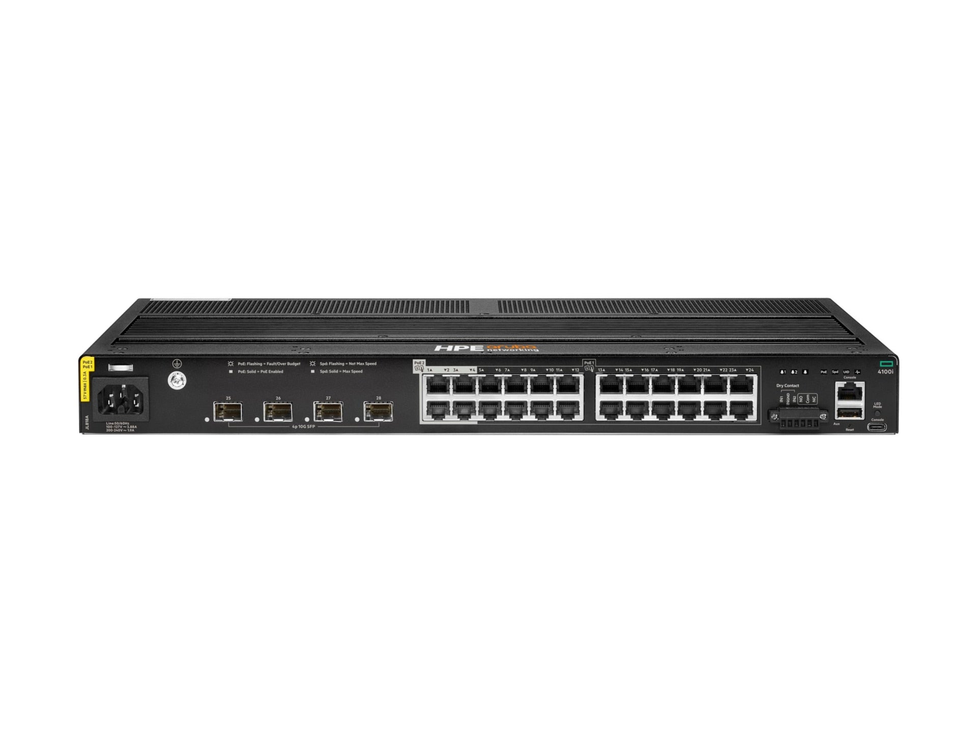 Switch de Red Aruba HPE Networking 4100i - vista 2