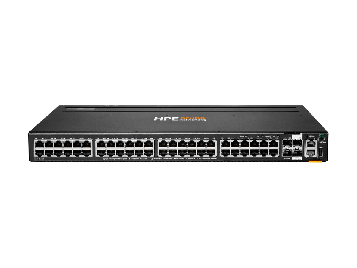 Switch de Red Aruba HPE Networking 6200M 48G 4SFP+ Switch - vista 2