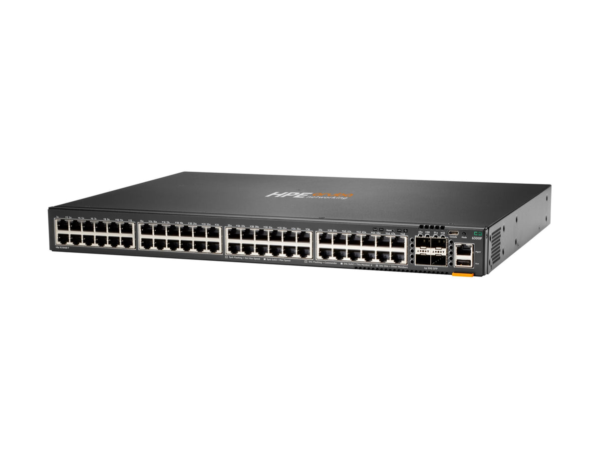 Switch de Red Aruba HPE Networking 6300F - vista 1