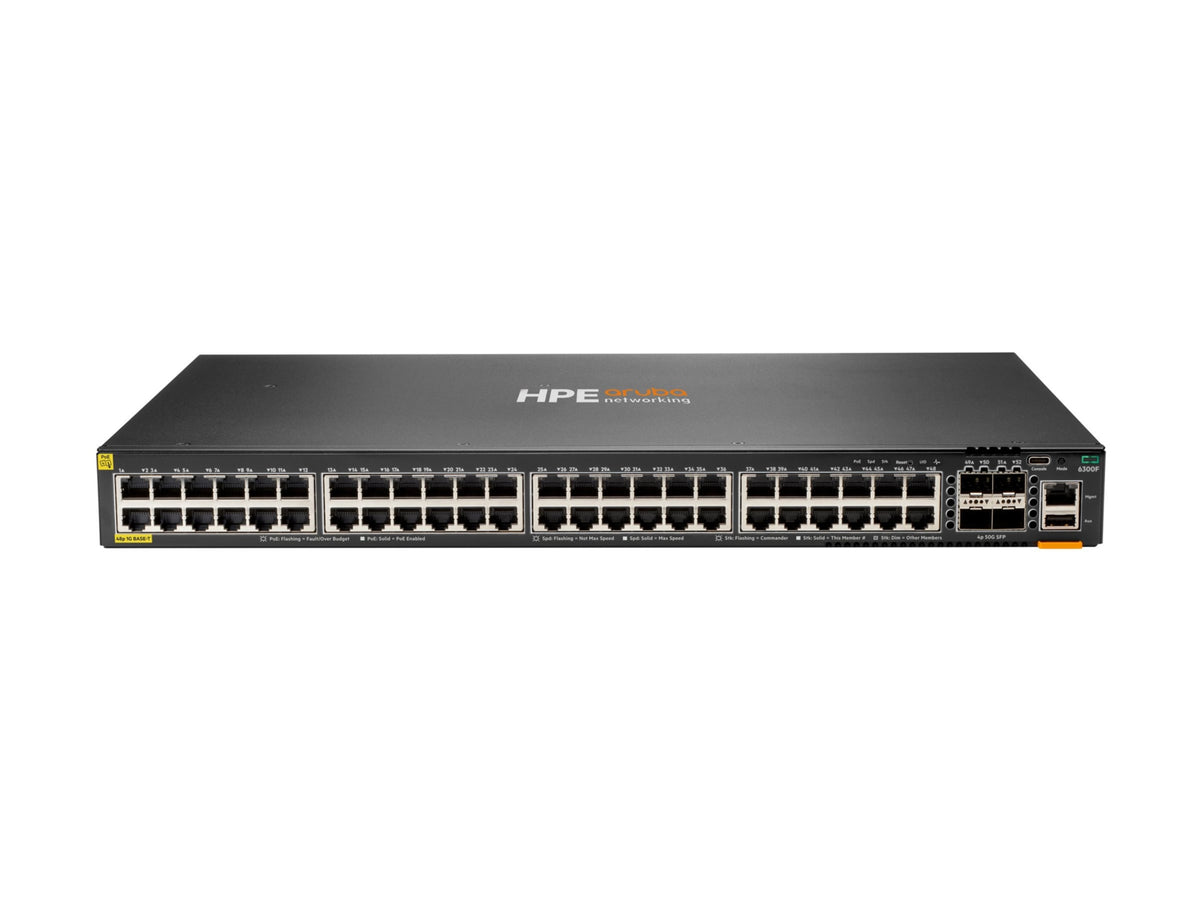 Switch de Red Aruba HPE Networking 6300F - vista 2