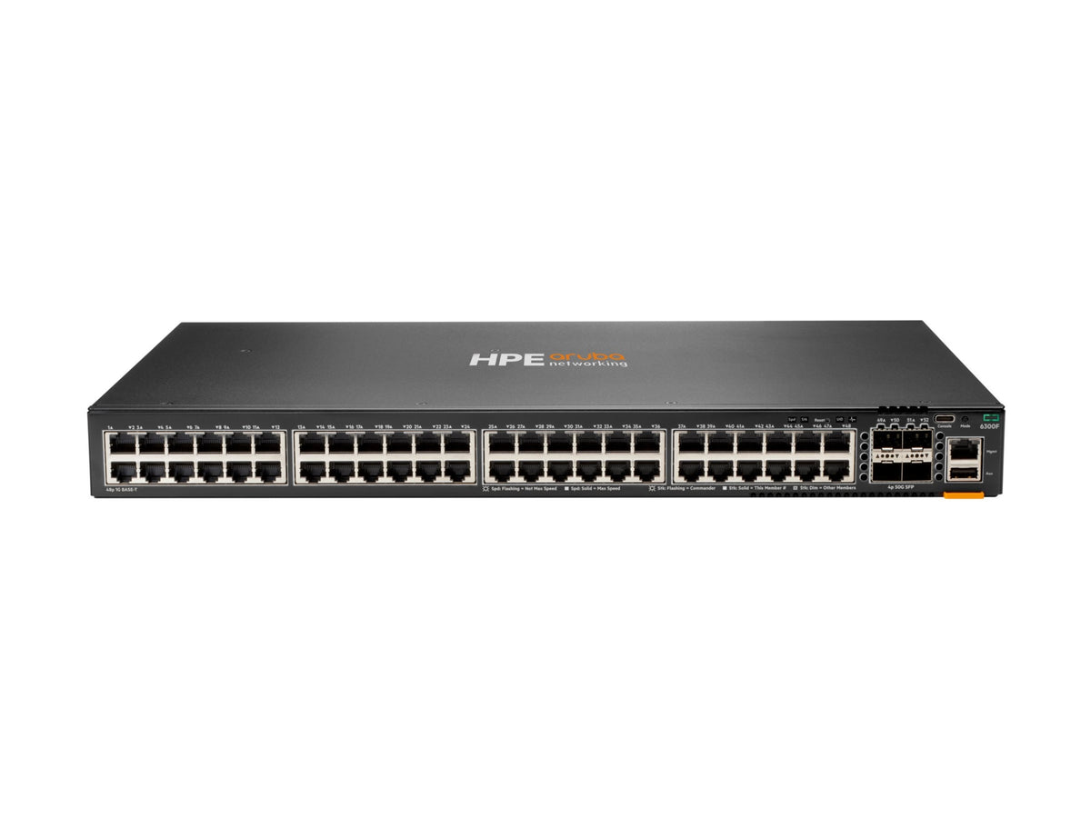 Switch de Red Aruba HPE Networking 6300F - vista 2