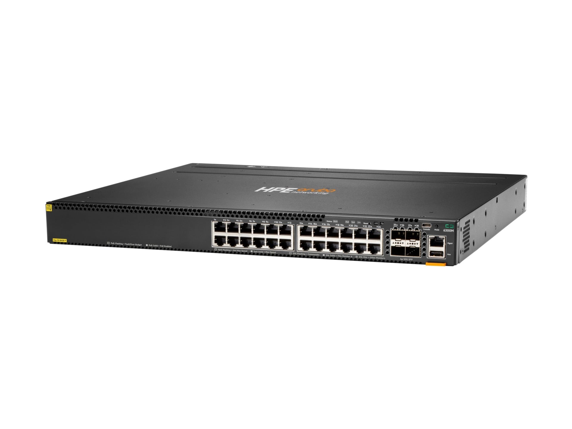 Switch de Red Aruba HPE Networking 6300M - vista 1