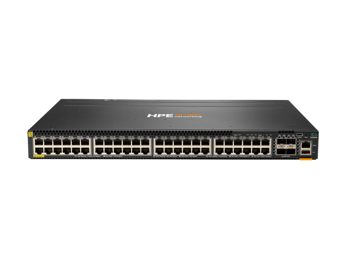 Switch de Red Aruba HPE Networking 6300M - vista 2