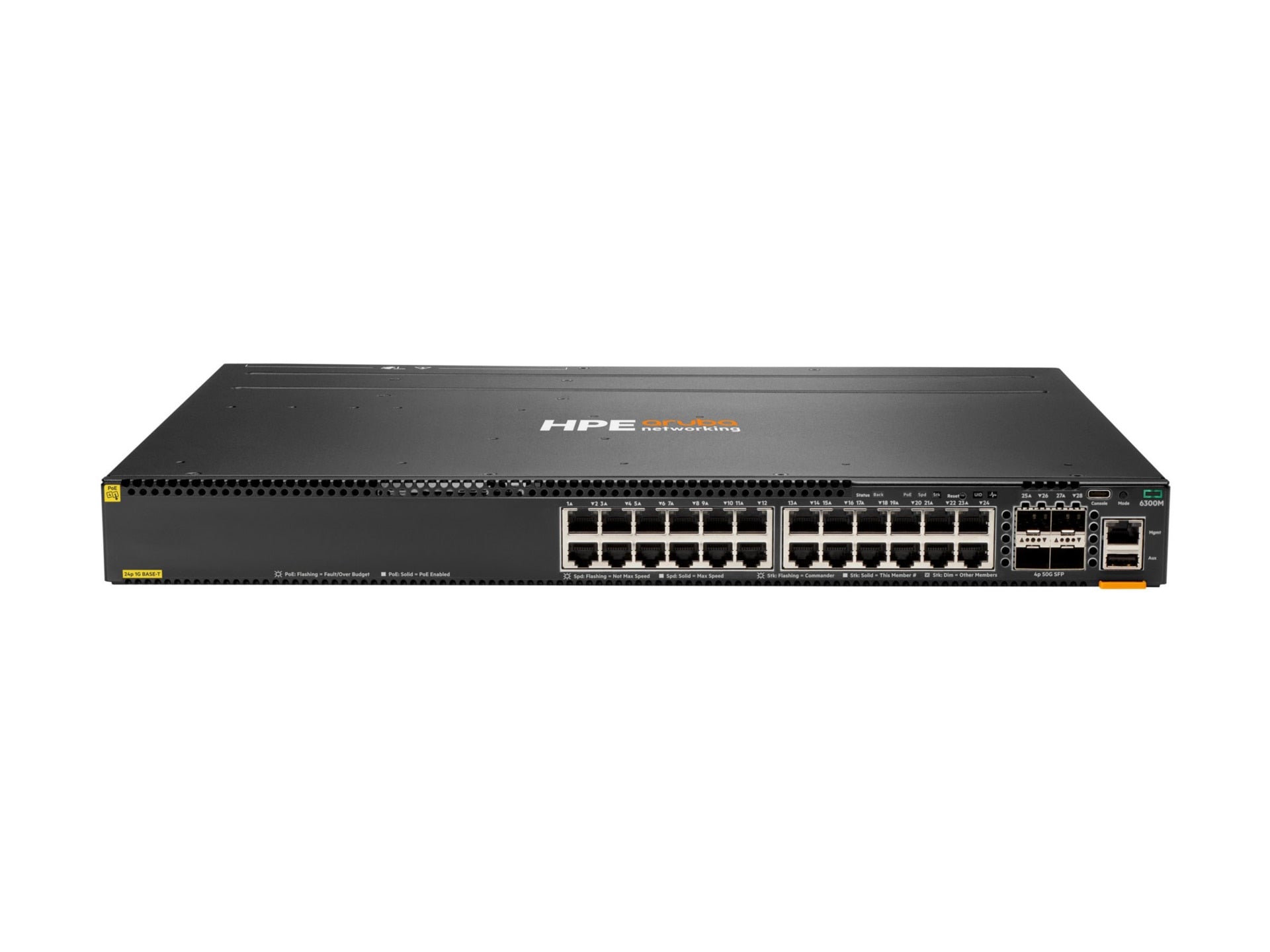 Switch de Red Aruba HPE Networking 6300M - vista 2