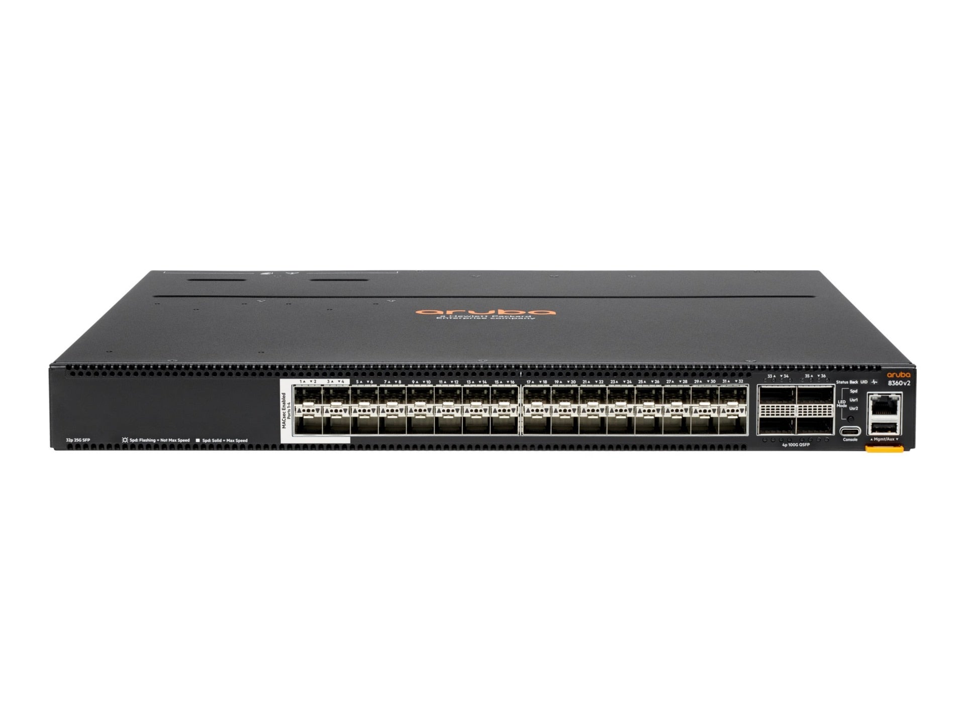 Switch de Red Aruba HPE Networking CX 8360-32Y4C V2 - vista 1