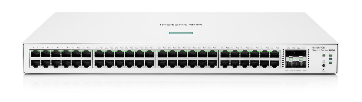 Switch de Red Aruba HPE Networking Instant On 1830 48G 4SFP Switch - vista 2
