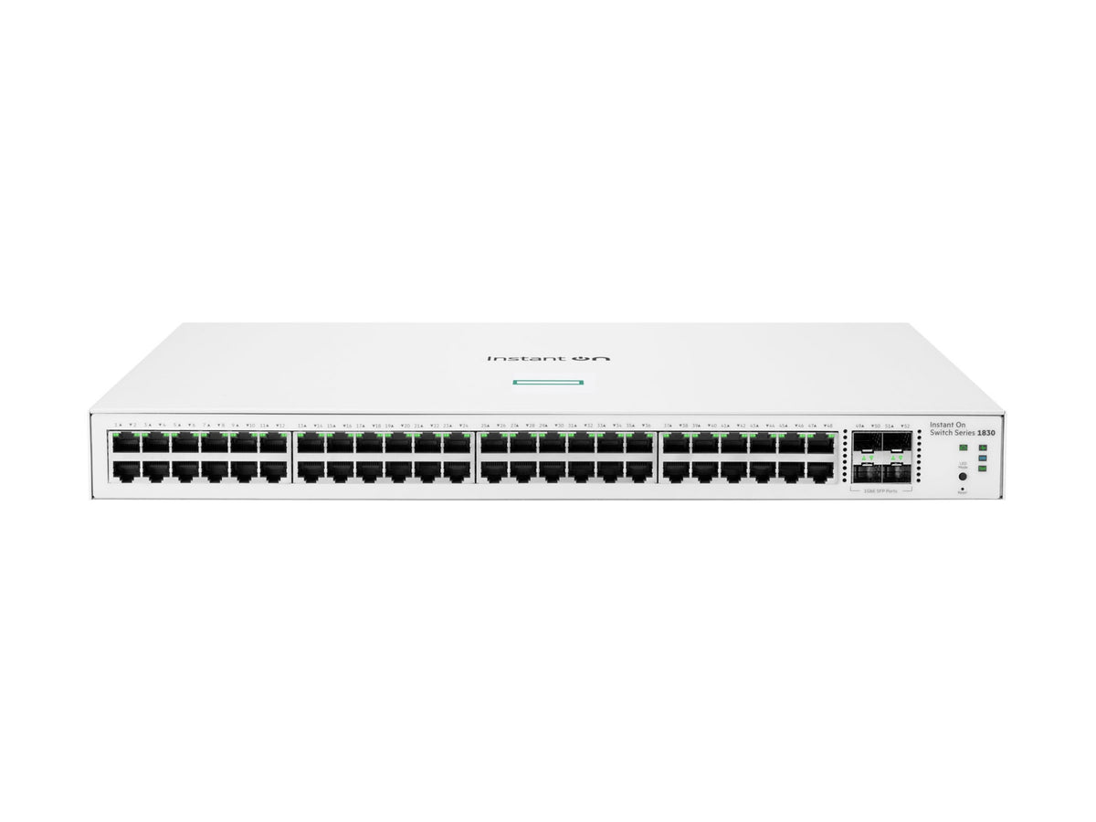Switch de Red Aruba HPE Networking Instant On 1830 48G 4SFP Switch - vista 3